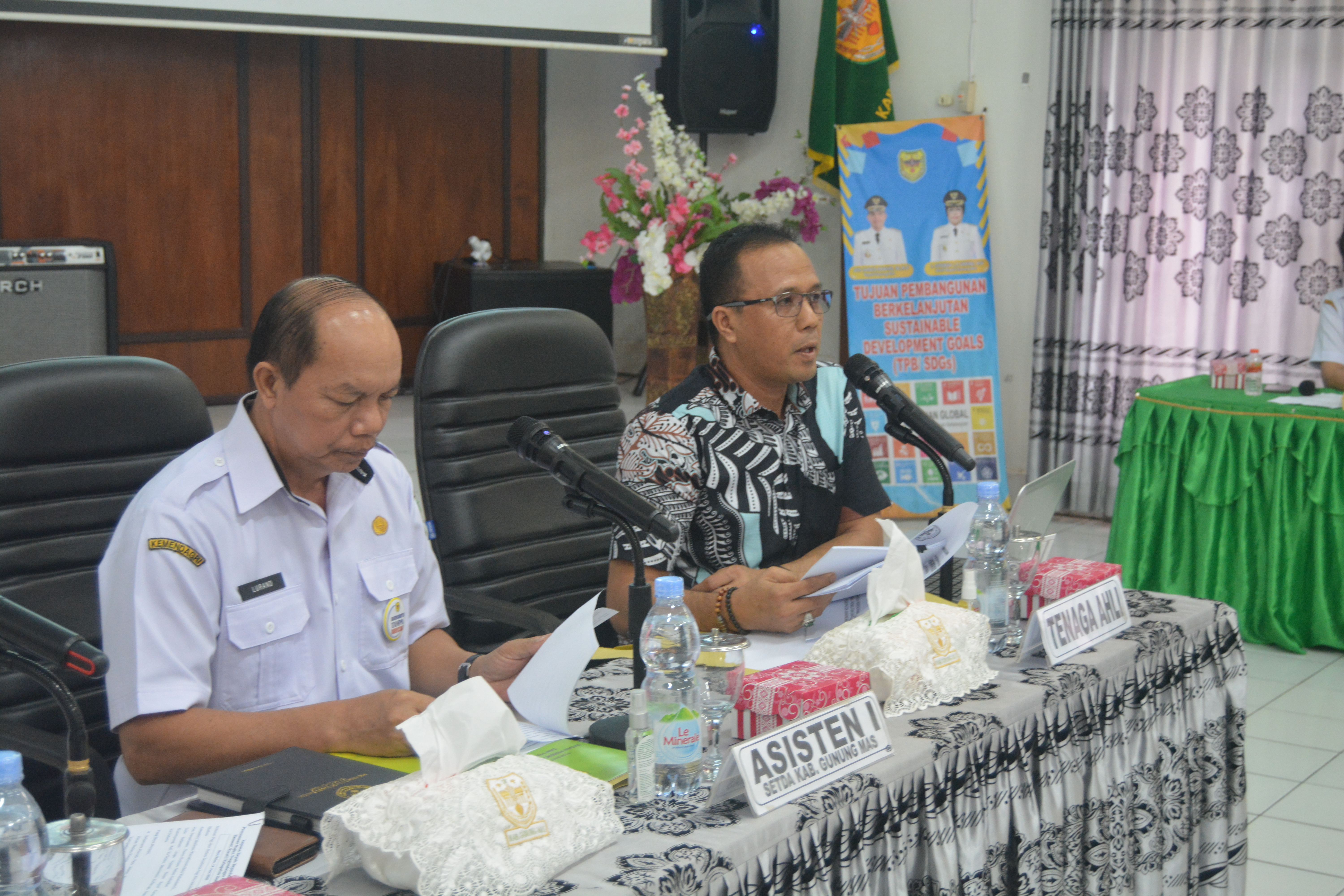 Pemkab Gumas Gelar Seminar Awal Penyusunan Kajian Pengembangan UMKM Berbasis Ekonomi Kreatif