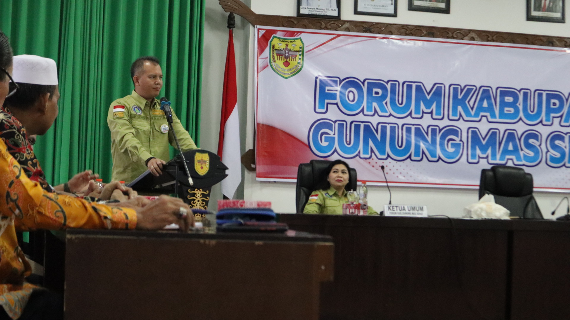 Bupati Gunung Mas Buka Kegiatan Sosialisasi Forum Kabupaten Gunung Mas Sehat (FKGMS) Tahun 2023