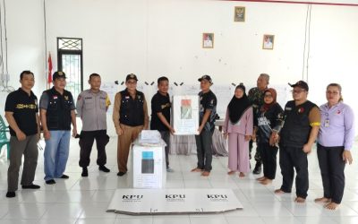 Pemantauan Pendistribusian Logistik Pilkada di Kecamatan Rungan Barat Kab. Gumas