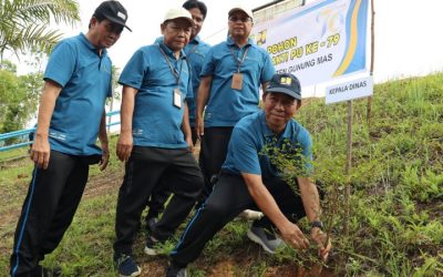 KEGIATAN TANAM POHON BERSAMA DALAM RANGKA HARI BAKTI DINAS PEKERJAAN UMUM GUMAS