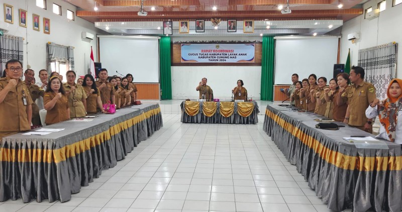 Pemkab Gumas Gelar Rapat Gugus Tugas Kabupaten Layak Anak (KLA) Pemkab Gumas Gelar Rapat Gugus Tugas Kabupaten Layak Anak (KLA)