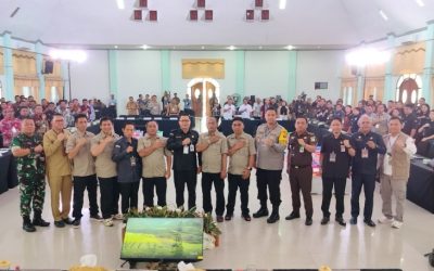 Sekda Gumas Buka Rapat Pleno KPU Kabupaten Gumas Tahun 2024
