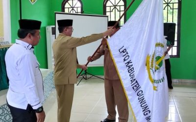 Sekda Gunung Mas Melepas Kafilah MTQH XXXII Tingkat Provinsi Kalimantan Tengah
