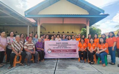 Sambut HUT DWP ke-25, DWP Kab. Gumas Gelar Kegiatan Bakti Sosial