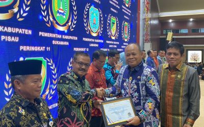Pemkab Gumas Peroleh Predikat Zona Hijau dalam Kepatuhan Pelayanan Publik