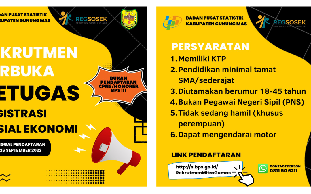 BPS | Official Website Pemkab Gunung Mas