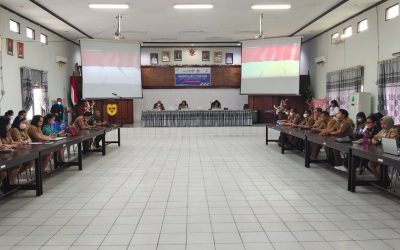 Wakil Bupati Gunung Mas Membuka Kegiatan Audit Status dan Rekonsiliasi Stunting Tahun 2022